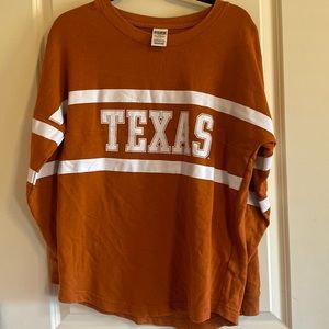 UT texas crewneck from pink